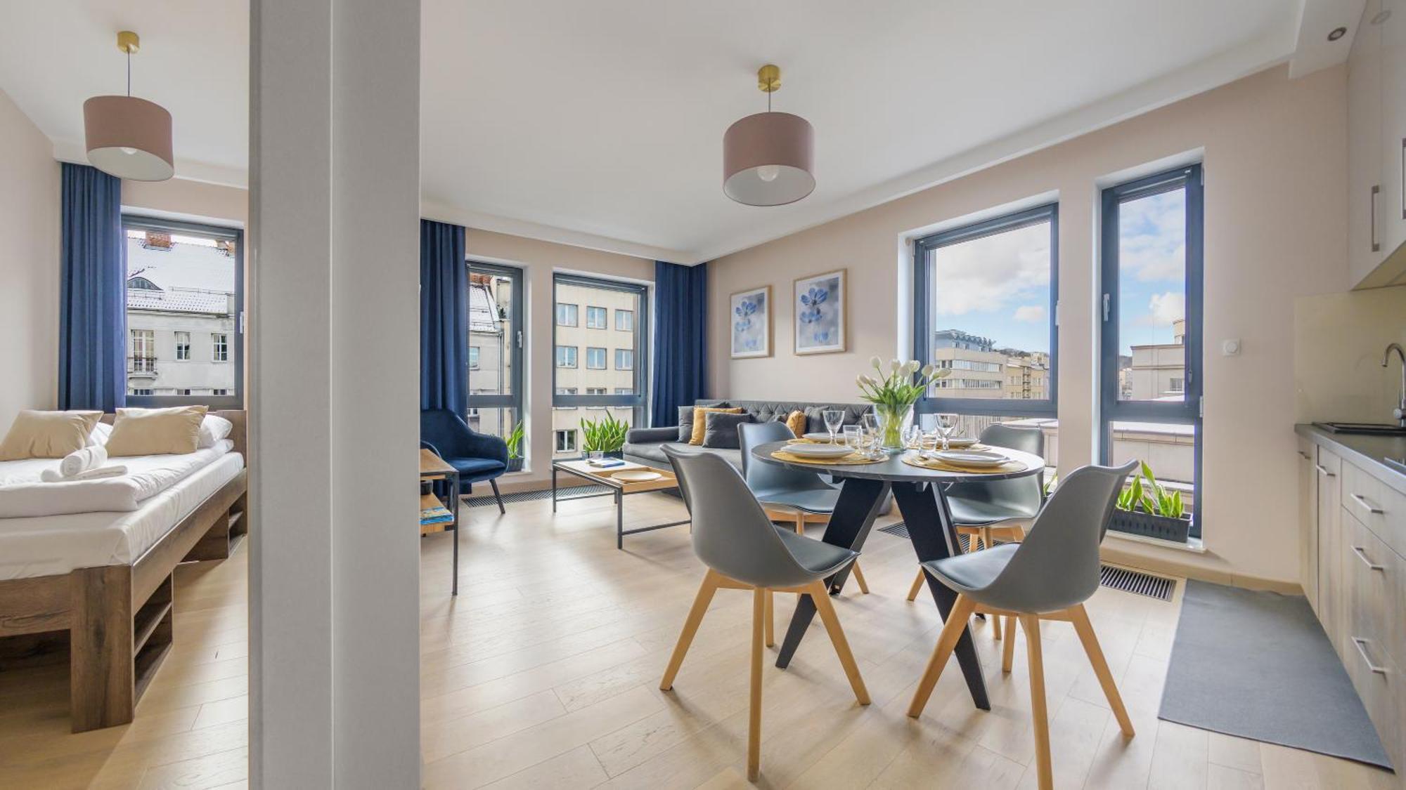 Apartamenty Sun & Snow Bank Polski Gdynia Dış mekan fotoğraf